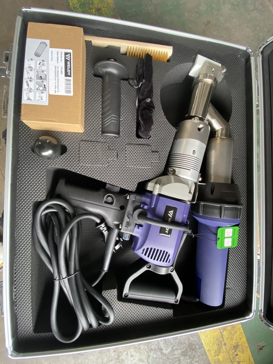 Máy hàn nhựa Weldy – Giải pháp hàn tấm nhựa bồn bể, tháp khí bền chắc