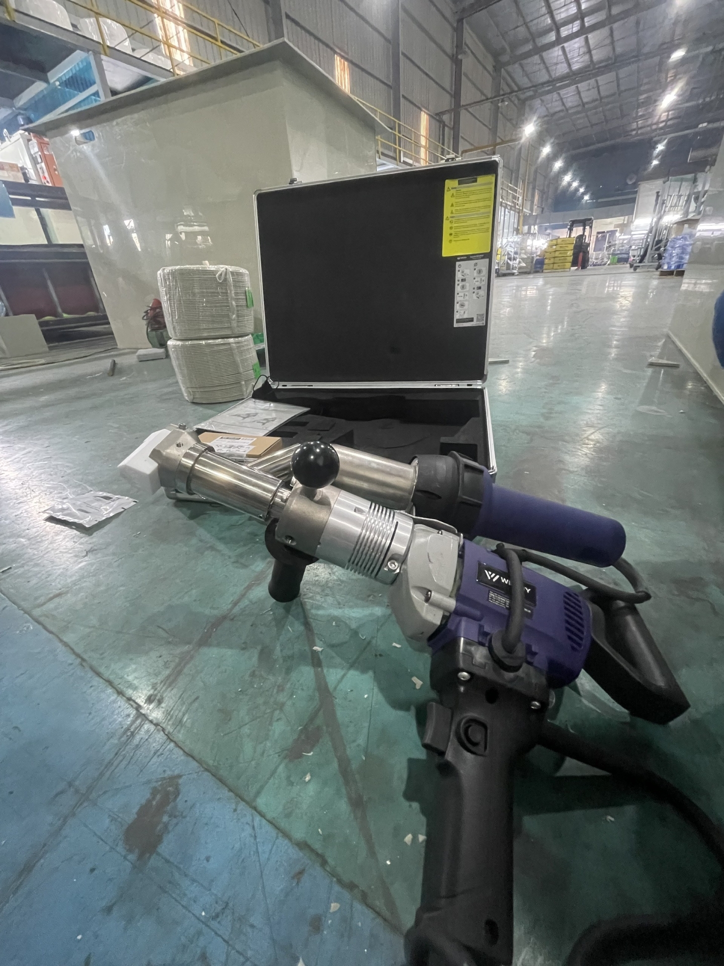 THI CÔNG HÀN NHỰA BỒN BỂ CHUYÊN NGHIỆP – WELDY BOOSTER EX2