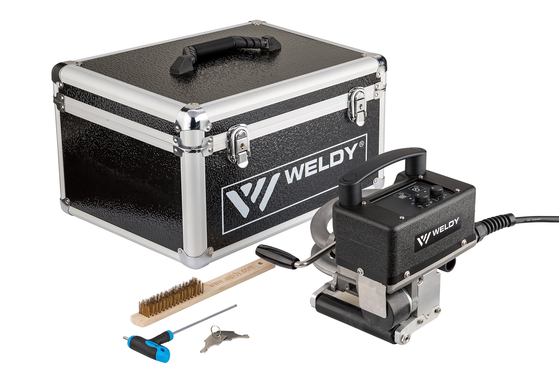 Máy hàn Weldy Mini Geo 2 – Giải pháp hàn màng chống thấm HDPE hiệu quả, chính xác