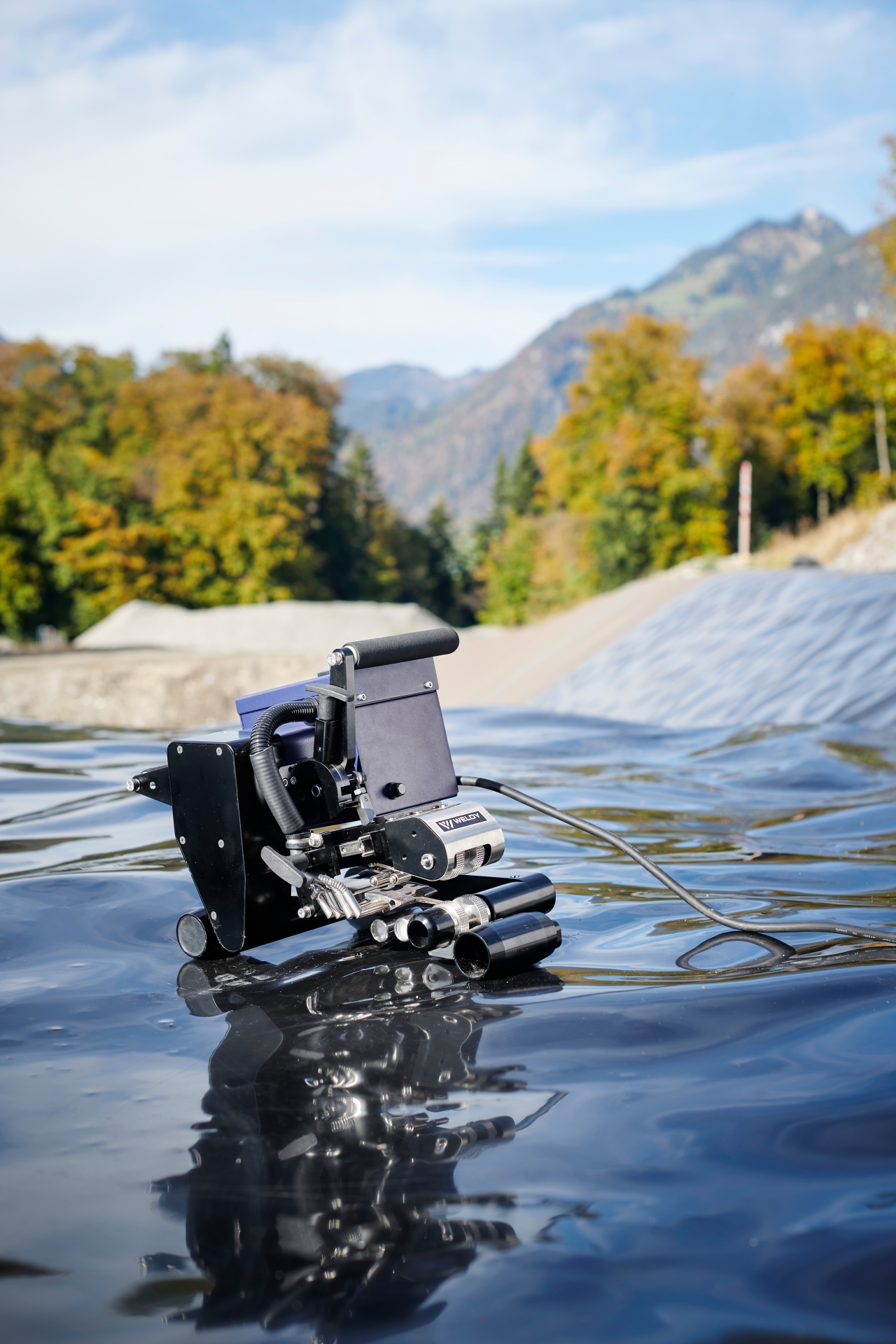 Máy hàn màng HDPE Weldy WGW300