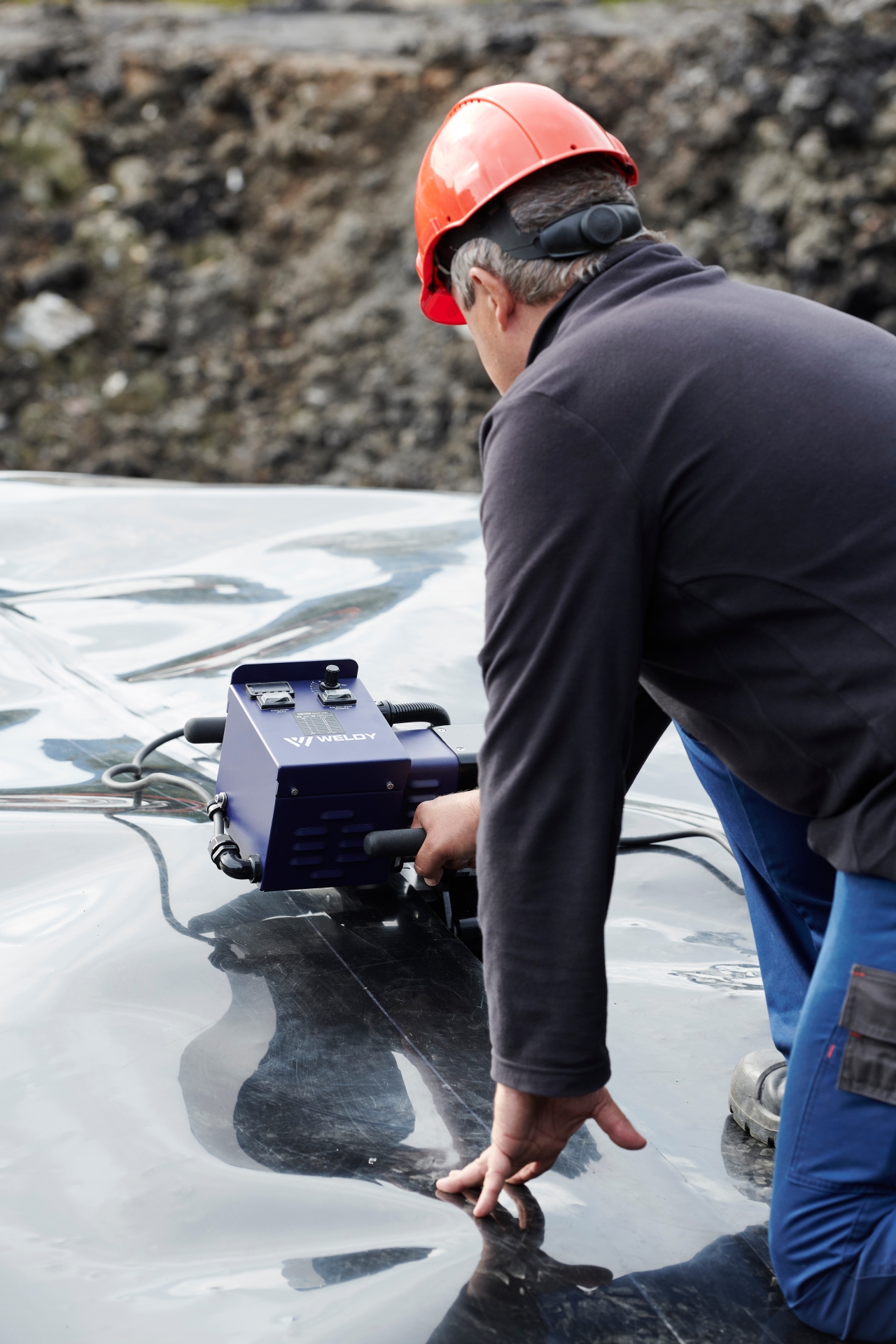 Máy hàn màng HDPE Weldy WGW300